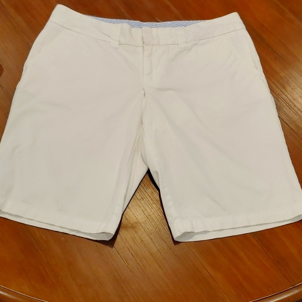 Tommy Hilfiger White Women's Bermuda Shorts
